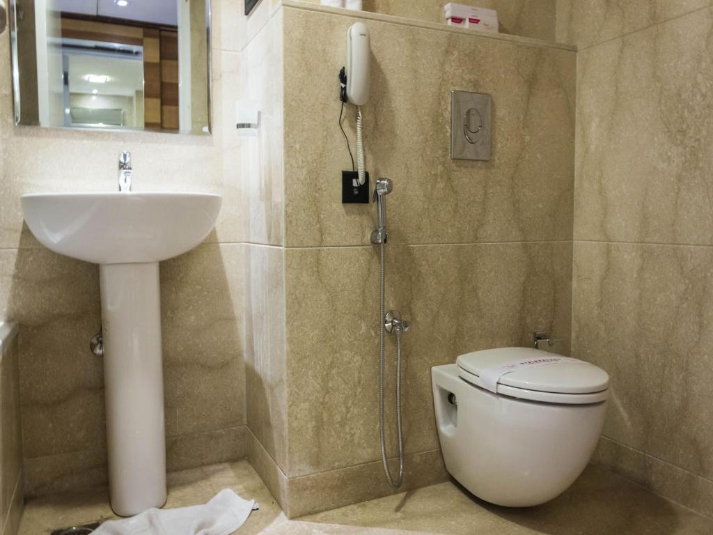Koupelna v ubytování Diana Heights Luxury Hotel