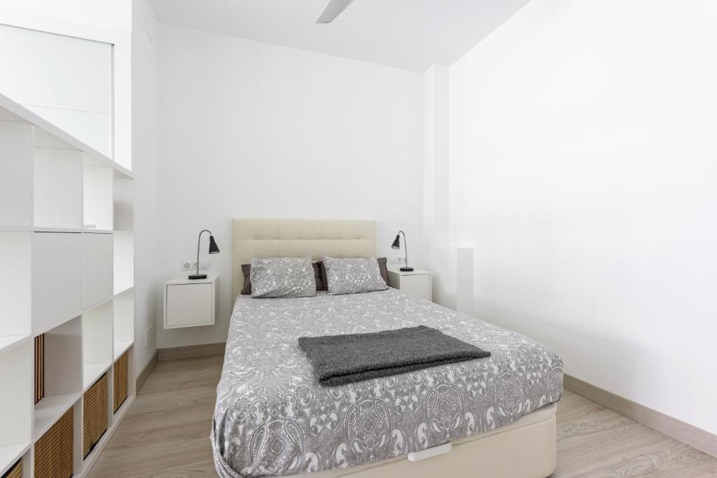 Posteľ alebo postele v izbe v ubytovaní Charming Loft A