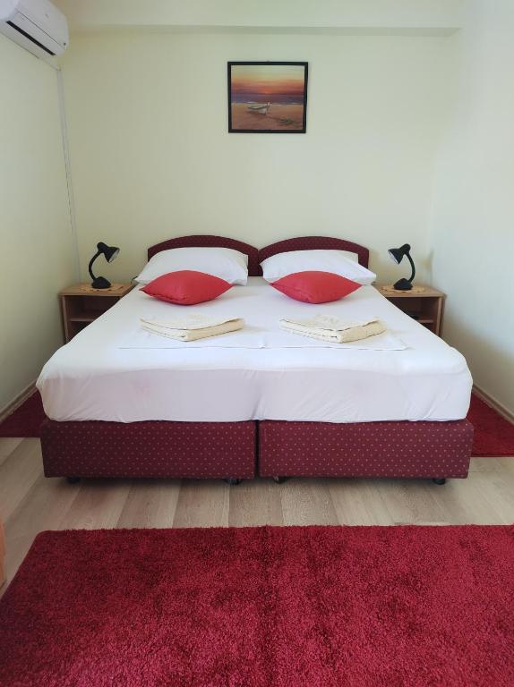Posteľ alebo postele v izbe v ubytovaní Guesthouse Anna