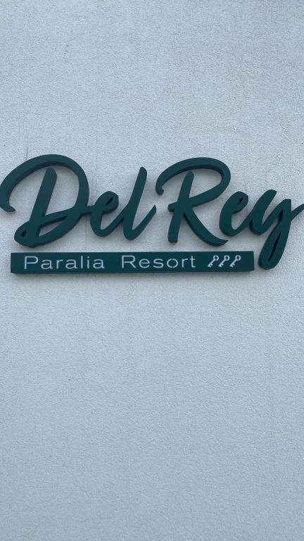 Certifikát, hodnocení, plakát nebo jiný dokument vystavený v ubytování DEL REY
