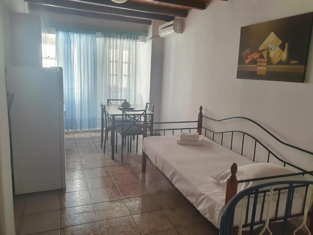 Ένα ή περισσότερα κρεβάτια σε δωμάτιο στο Callisto house 6