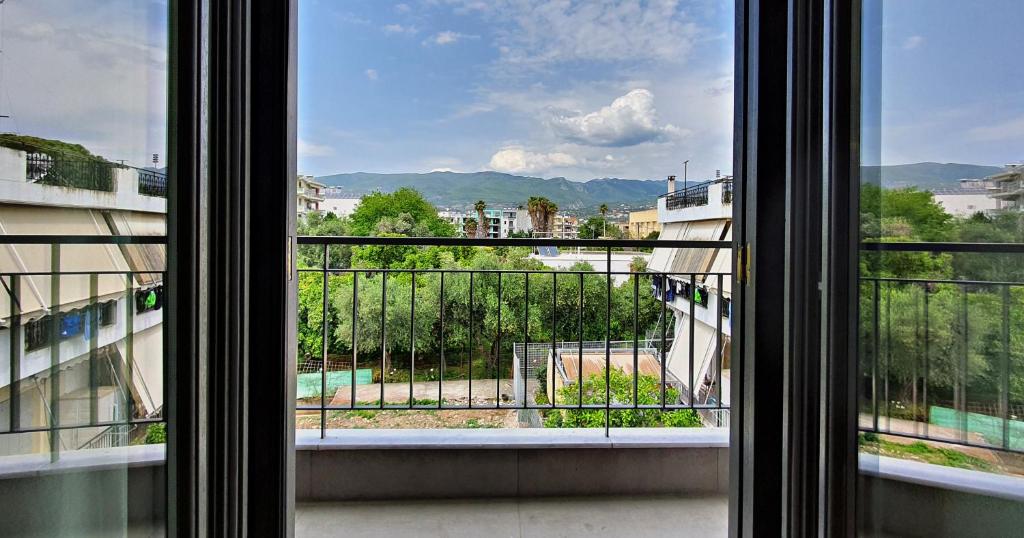 Widok na góry z tego apartamentu
