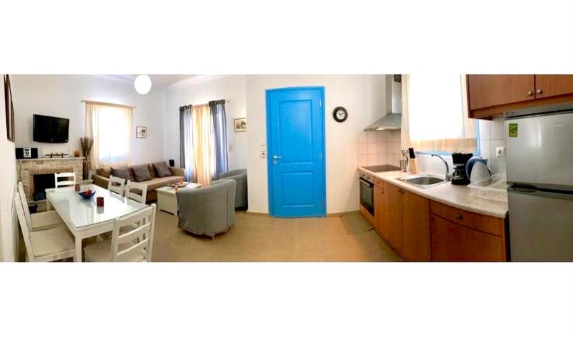 Kuchyňa alebo kuchynka v ubytovaní Mer Bleu Apartments