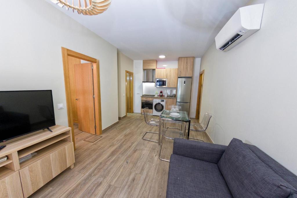 Kuchyňa alebo kuchynka v ubytovaní APARTAMENTOS ONNIGHT