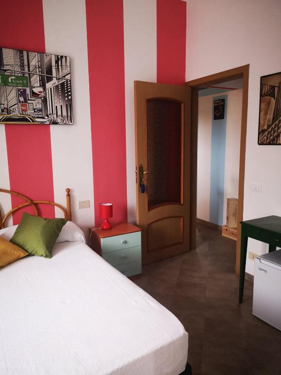 Postel nebo postele na pokoji v ubytování Bibi a Mare