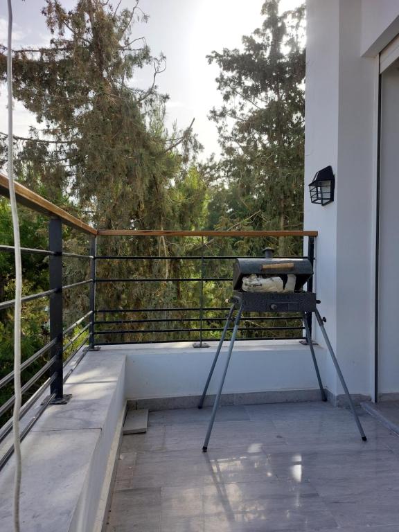 Balkón nebo terasa v ubytování Cosy Confort
