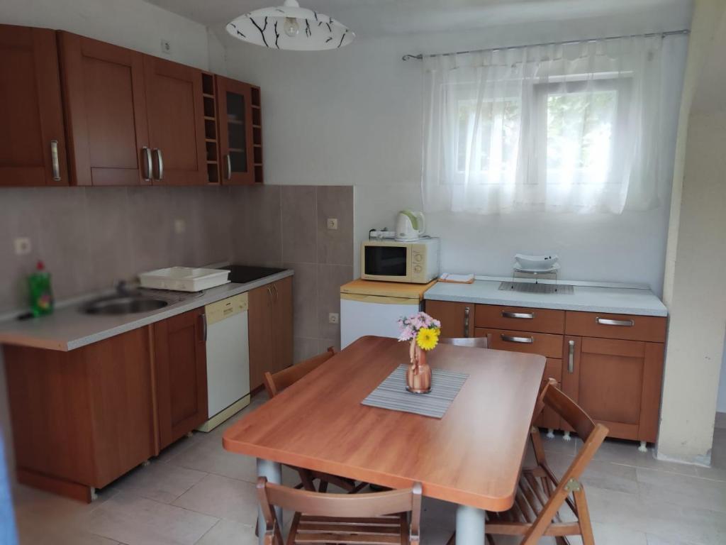 Kuchyňa alebo kuchynka v ubytovaní Apartment Dalma