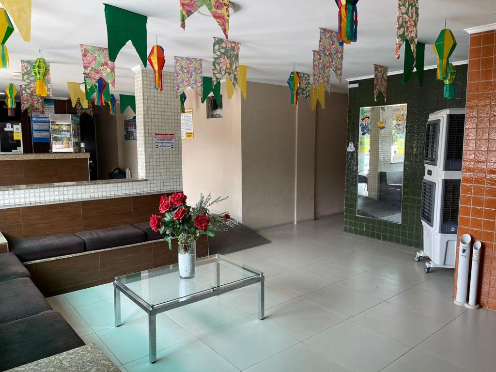 Posezení v ubytování Hotel Real Jequie