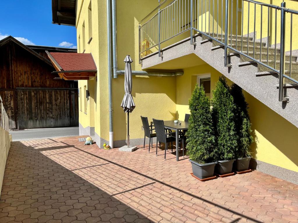 Balkón nebo terasa v ubytování Haus Susi