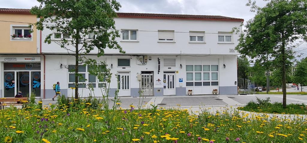 Budova, kde se hostel nachází