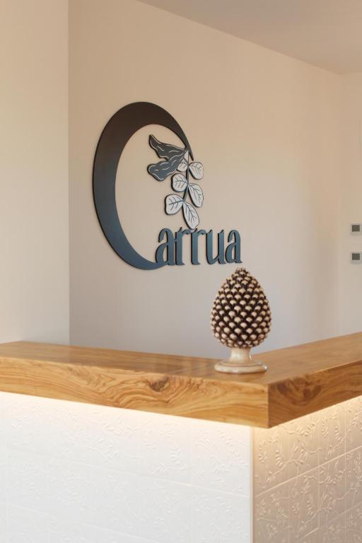Certifikát, hodnocení, plakát nebo jiný dokument vystavený v ubytování Carrua