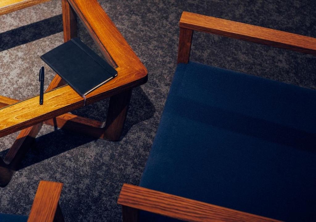 Posezení v ubytování Hotel Graphy Nezu
