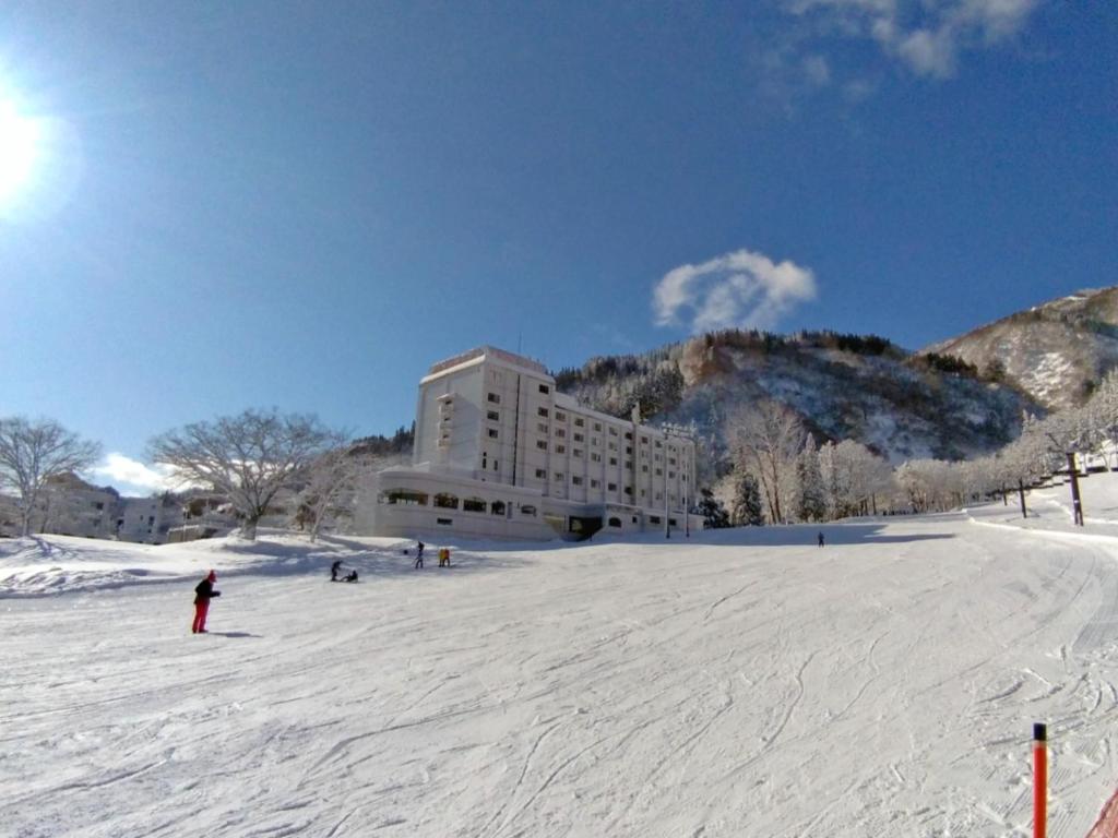 Yuzawa Toei Hotel v zimě