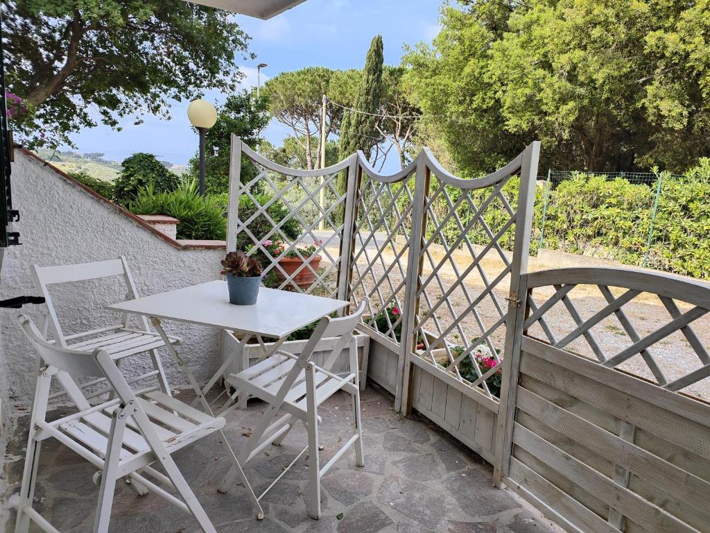 Balkon lub taras w obiekcie La Casetta