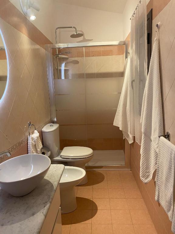 A bathroom at Ester