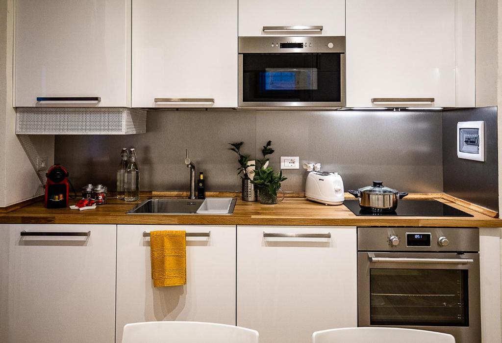 A kitchen or kitchenette at Acacia Firenze - Girasole