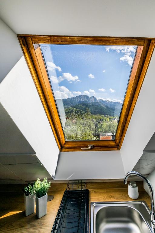 Výhľad na hory alebo výhľad na hory priamo z apartmánu