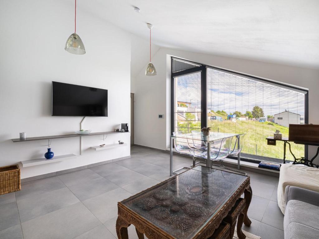 TV a/nebo společenská místnost v ubytování Apartment Lány by Interhome