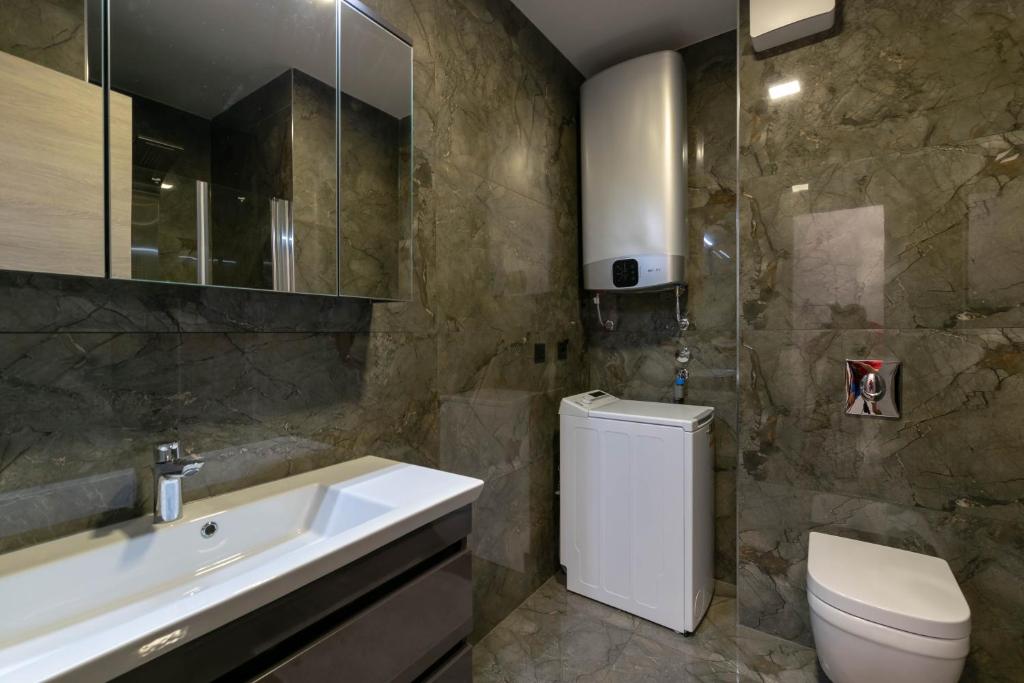 Kúpeľňa v ubytovaní Empress apartment