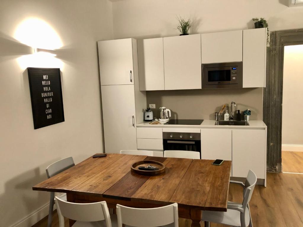 A kitchen or kitchenette at Novella Suite