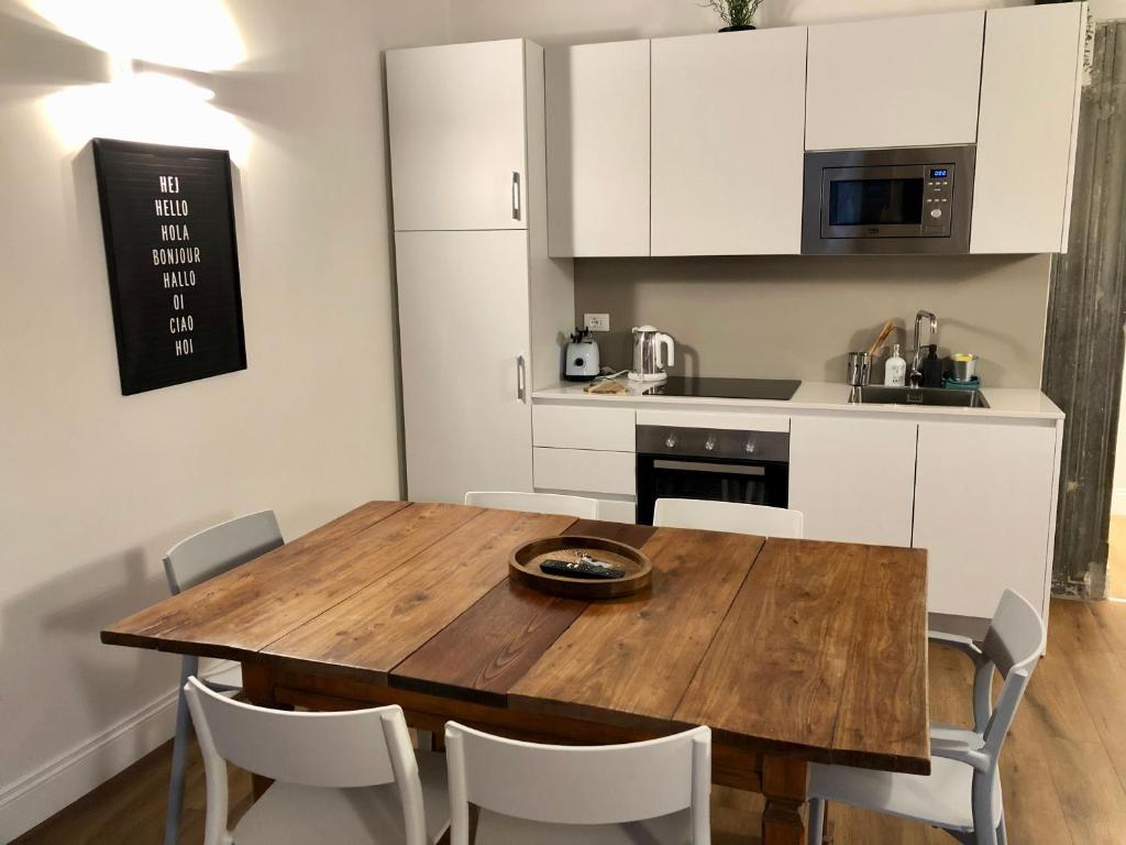 A kitchen or kitchenette at Novella Suite