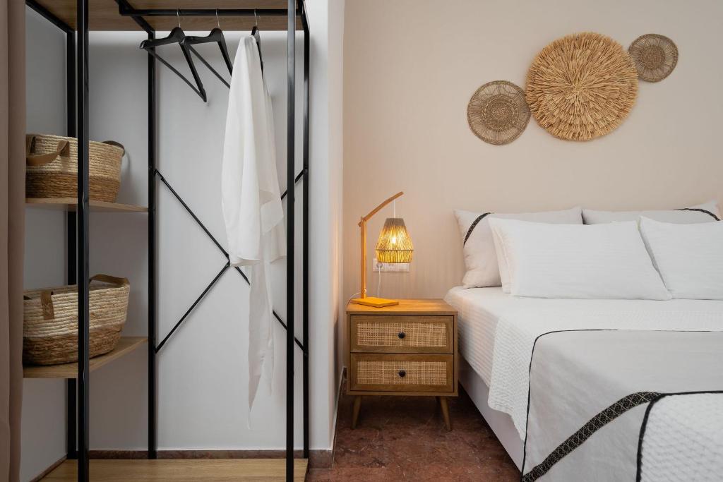 Posteľ alebo postele v izbe v ubytovaní Nexus Downtown Apartment