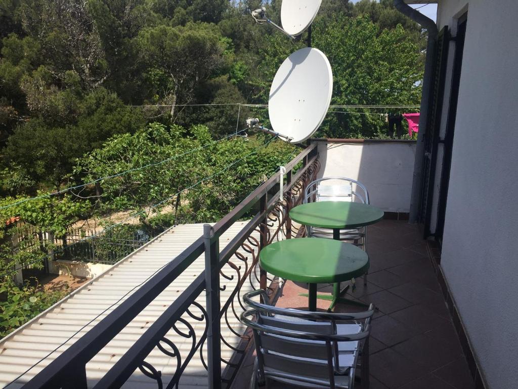 Balkón nebo terasa v ubytování Apartments Poreč beach area Simo