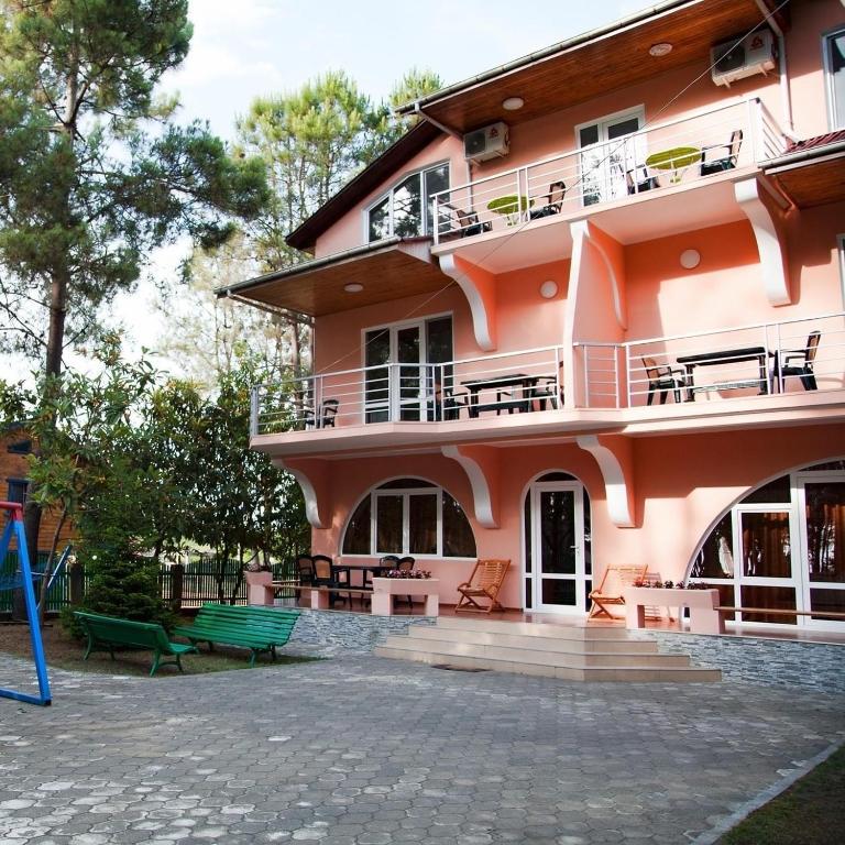 Budova, kde se hotel nachází