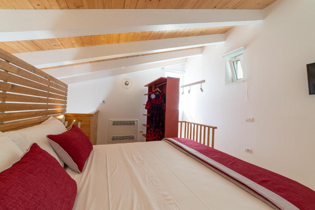 Posteľ alebo postele v izbe v ubytovaní Sorrento nature & spa