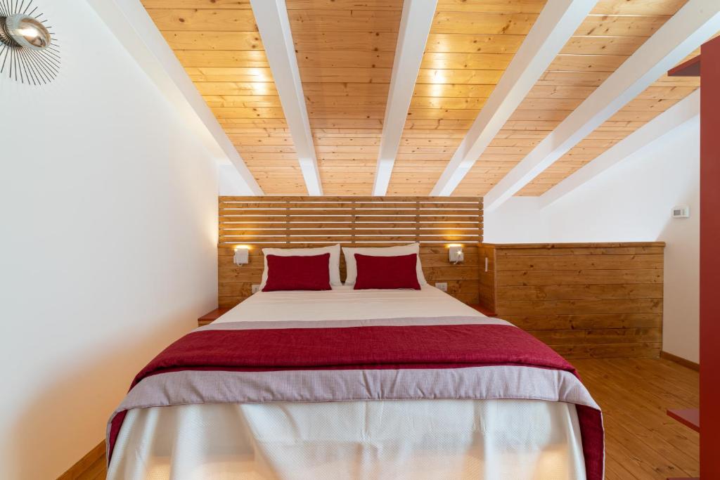Posteľ alebo postele v izbe v ubytovaní Sorrento nature & spa