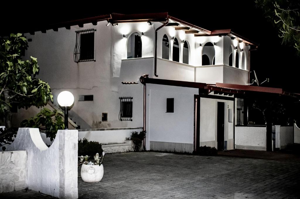 Budova, kde se bed and breakfast nachází