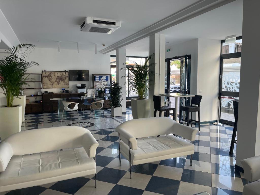Posezení v ubytování Hotel Athena