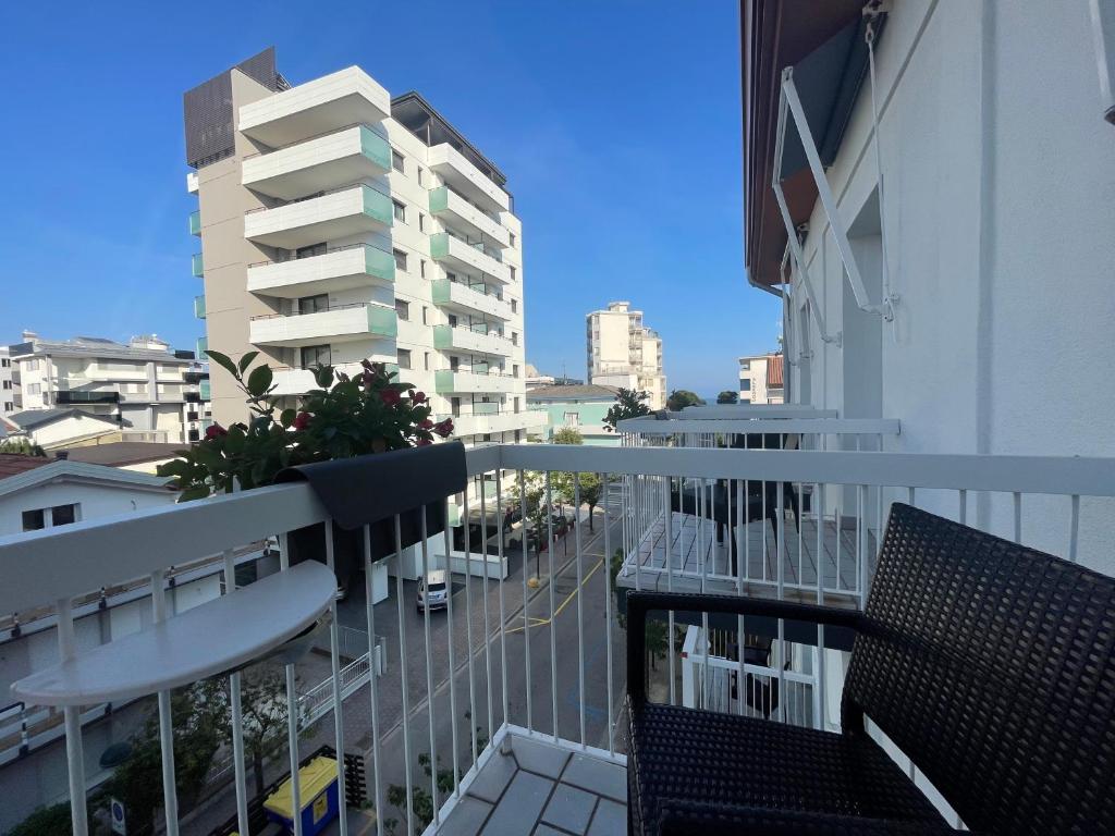 Balkón nebo terasa v ubytování Hotel Athena