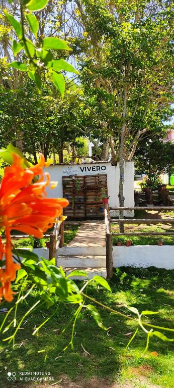 Jardí fora de Hotel Boutique Santa Clara Mesa de los Santos