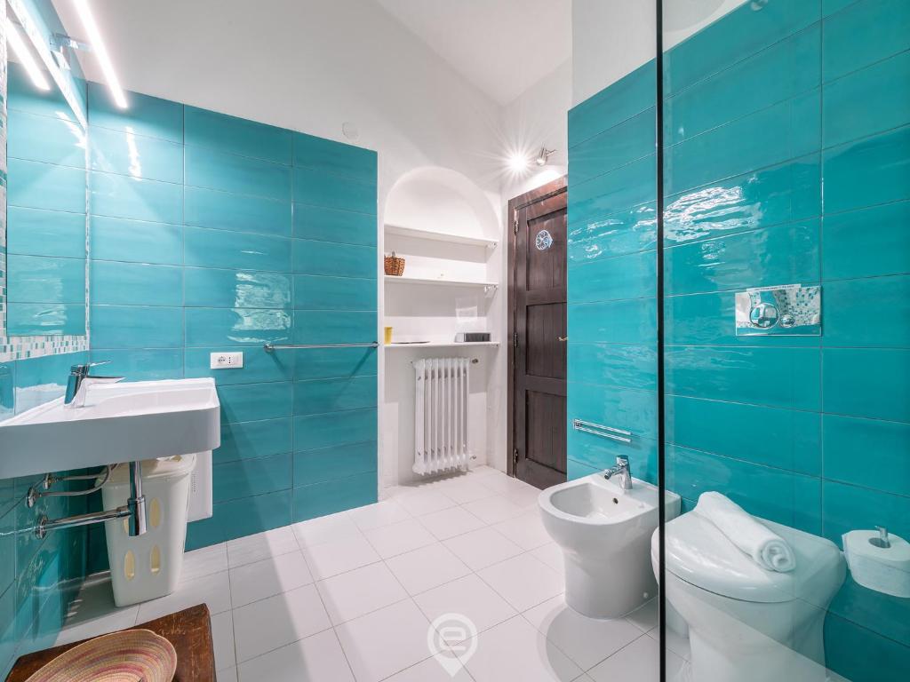 A bathroom at Villa Mistral