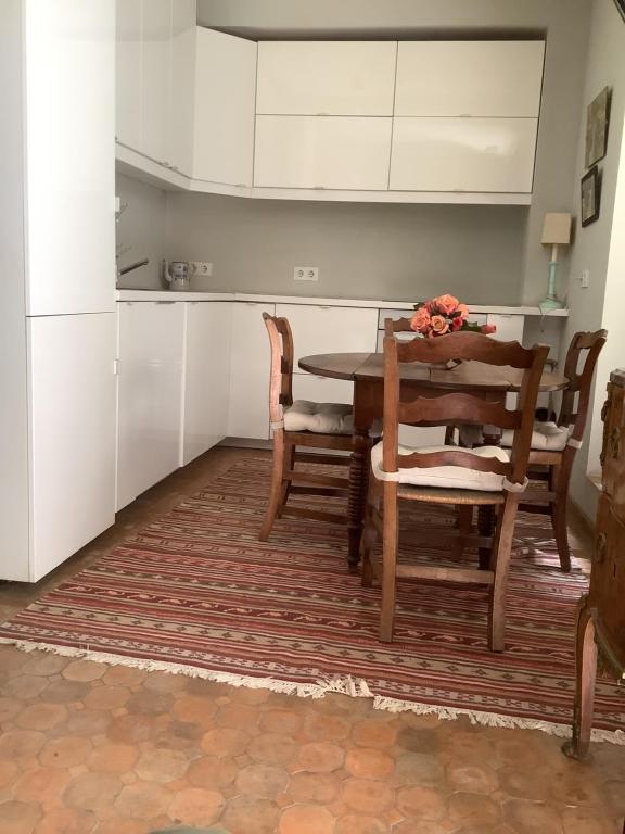 Kuchyňa alebo kuchynka v ubytovaní Hostal Casa Del Buen Viaje