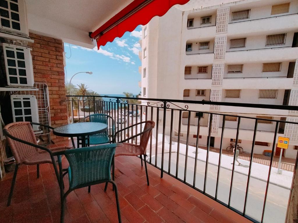 Balkón alebo terasa v ubytovaní Nerja Sun Apartment Bahía
