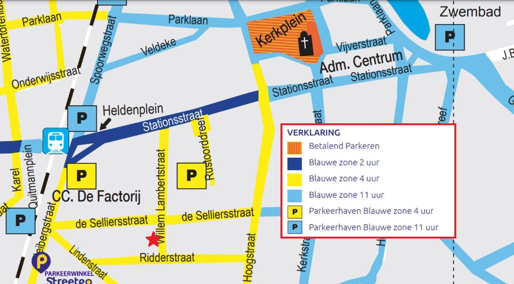 Certifikát, hodnocení, plakát nebo jiný dokument vystavený v ubytování Studio Brussels - Central