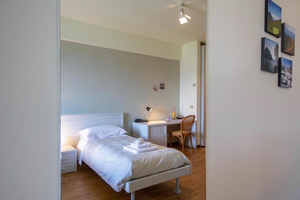 Postel nebo postele na pokoji v ubytování Grem Bike Hostel