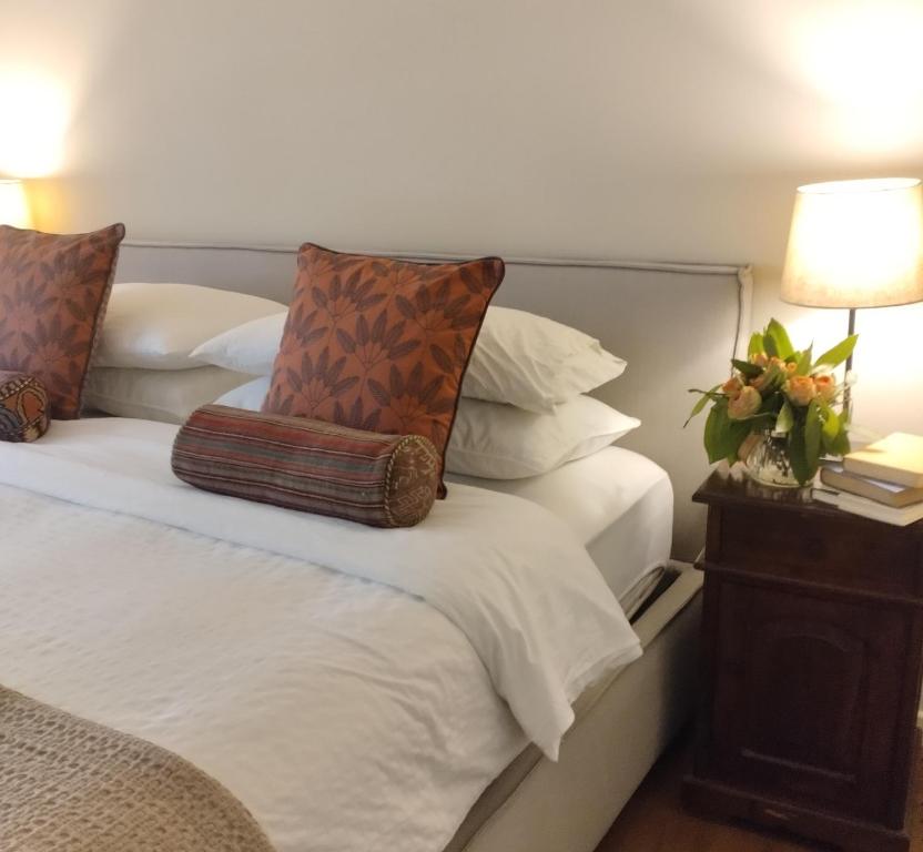 Katil atau katil-katil dalam bilik di Villa Giara