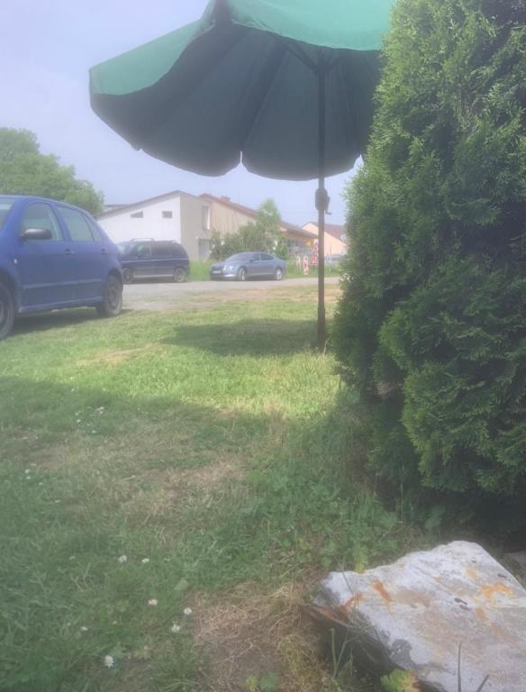 Zahrada ubytování Apartmány Blatec