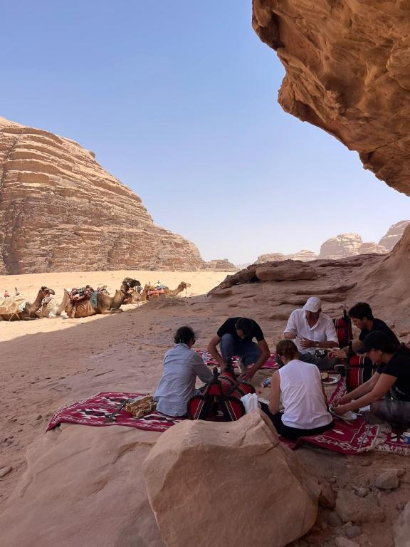 Hosté ubytování Wadi Rum Star Camp