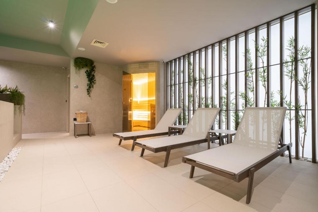 Posezení v ubytování C Group apartments