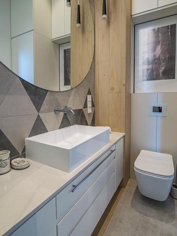 Kúpeľňa v ubytovaní Seaside loft