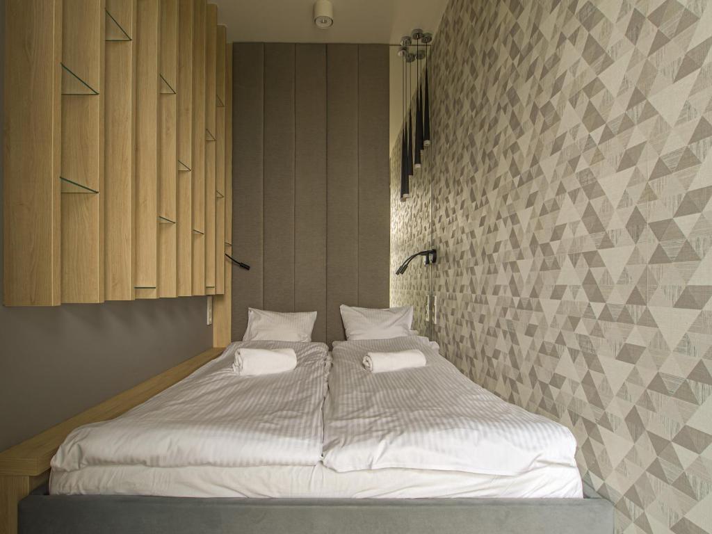 Posteľ alebo postele v izbe v ubytovaní Seaside loft