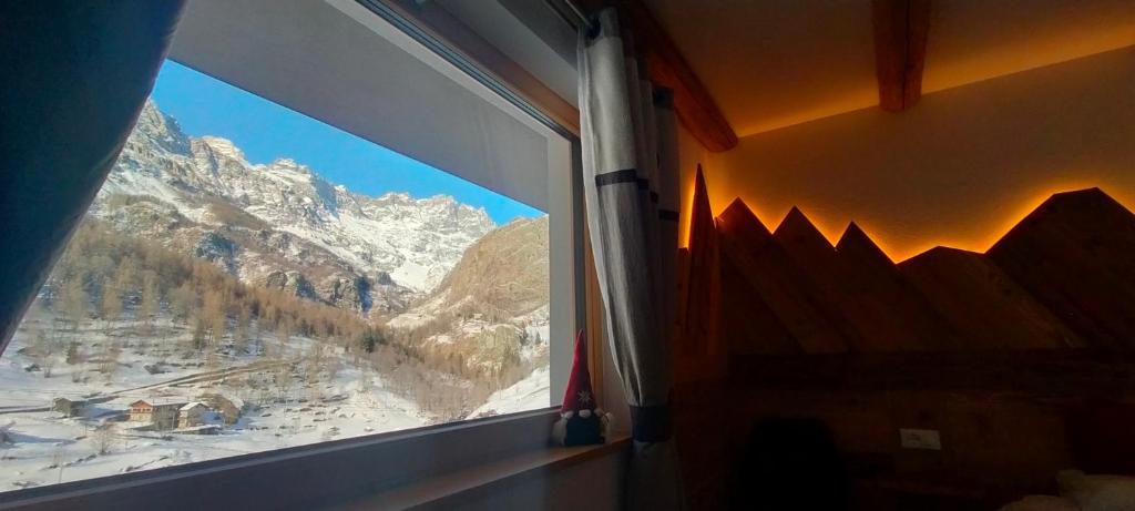 Nespecifikovaný výhled na hory nebo výhled na hory při pohledu z bed and breakfast