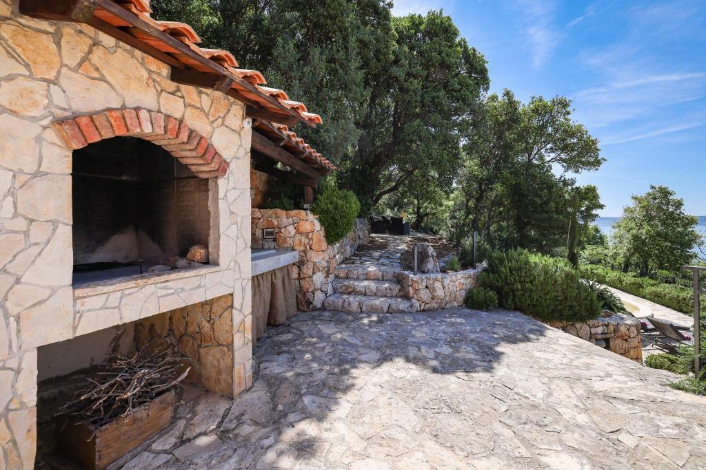 Ogród w obiekcie Villa Mileti