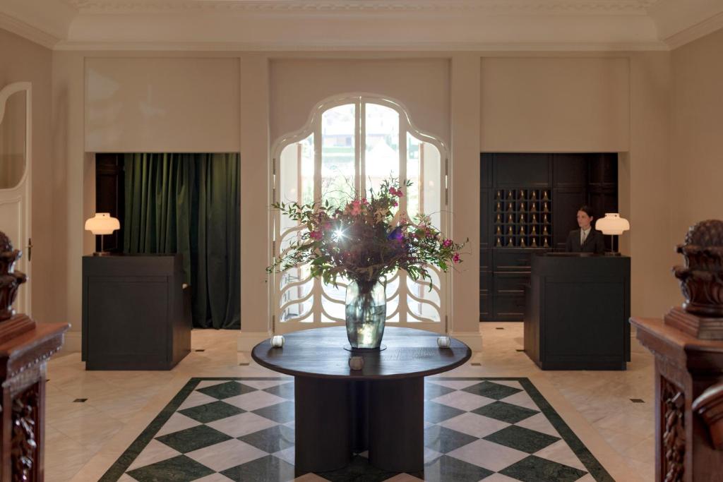 Posezení v ubytování Hotel Villa Soro