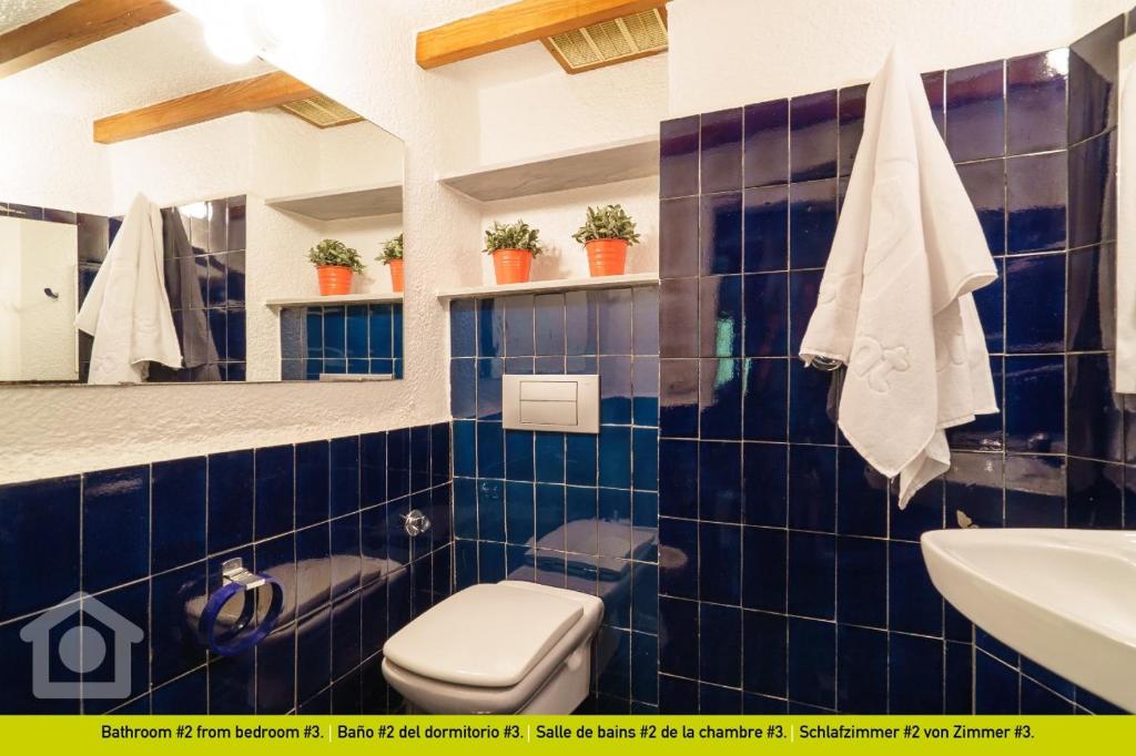Koupelna v ubytování SolHabitat Villa La Andana