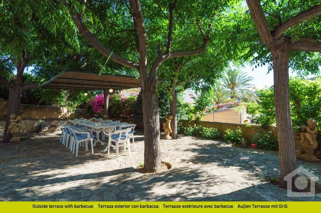 Zahrada ubytování SolHabitat Villa La Andana